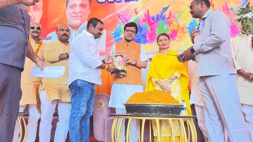 Hardoi News: योगी सरकार प्रदेश को भारत का श्रेष्ठ प्रदेश बनाने का काम कर रही है- आबकारी मंत्री नितिन अग्रवाल