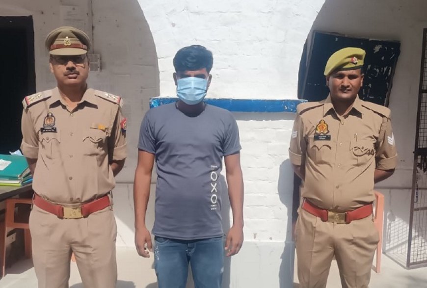 Hardoi News: 10,000 रू. का इनामी गैंगेस्टर एक्ट में आरोपी गिरफ्तार। 