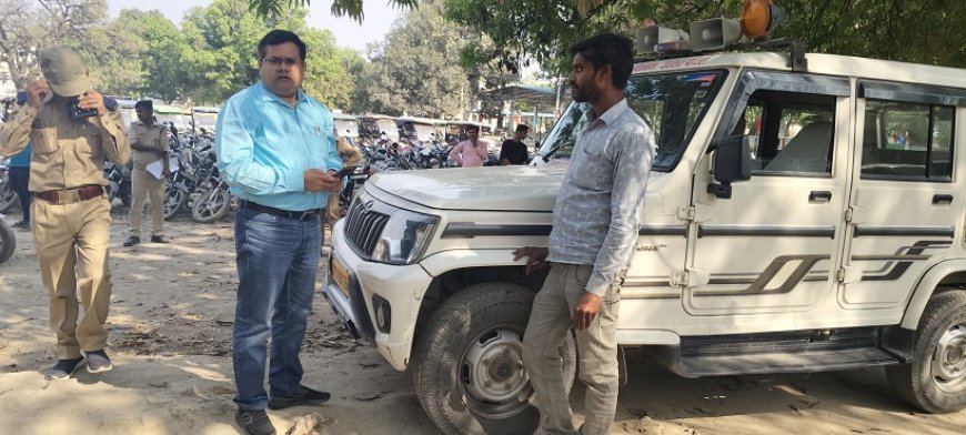 Hardoi News: बिना पंजीकृत एवं 18 साल से कम आयु के चालकों के विरुद्ध की गयी प्रवर्तन कार्यवाही। 