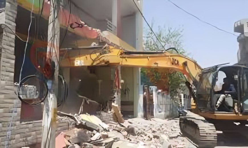 Lucknow News: LDA ने दुबग्गा व ठाकुरगंज में की कार्रवाई, 03 अवैध प्लाटिंग को ध्वस्त किया