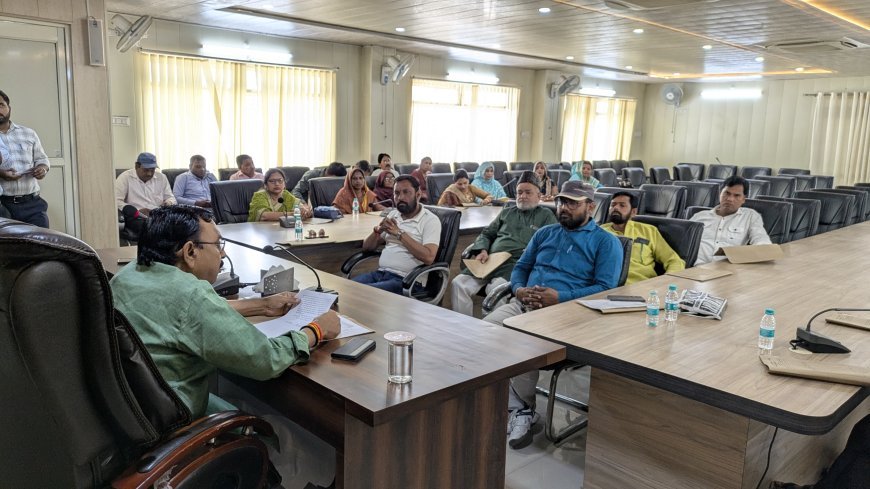 Hardoi News: नगर पालिका की बोर्ड बैठक संपन्न, वर्ष 2025-26 का 2,70,19,850 का लाभ का बजट पारित