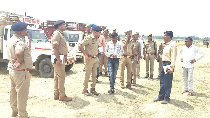 Hardoi News: CM के आगमन से पूर्व SP ने गहन निरीक्षण किया, सुरक्षा व्यवस्था चाक चौबंद रखने के दिए निर्देश