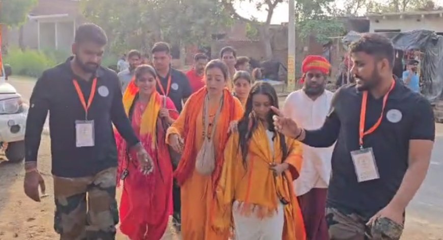 महाकुंभ से चर्चित हर्षा रिछारिया को पुलिस ने संभल जाने से रोका, भावुक होकर डीएम से लेकर सीएम तक से लगाई गुहार।