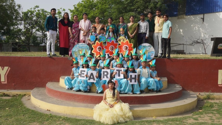 Deoband News: द दून वैली पब्लिक स्कूल, देवबंद में 'विश्व पृथ्वी दिवस' का उल्लासपूर्ण आयोजन