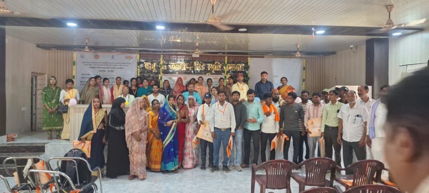 Hardoi News: ग्रामीण पेयजल आपूर्ति के संबंध में एक दिवसीय प्रशिक्षण संपन्न, ग्राम प्रधान पंचायत सहायक एवं समूह सखी रही मौजूद