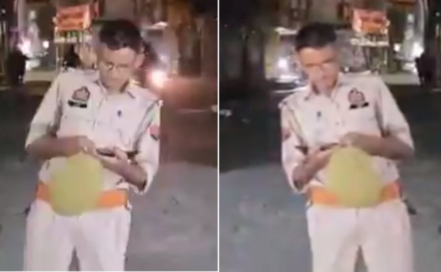 Ajab Gajab News: मैनपुरी में नशे में धुत दरोगा का वीडियो वायरल, सोशल मीडिया पर जमकर हुई किरकिरी, देखें वीडियो। 