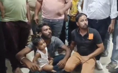 Saharanpur News: सहारनपुर जिला अस्पताल में मचा बवाल - मरीज के तीमारदारों का हंगामा, स्टाफ पर मारपीट और लापरवाही के गंभीर आरोप।