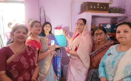 Hardoi News: इनर व्हील क्लब द्वारा गोद लिए गए उच्च प्राथमिक विद्यालय में स्थापित हुआ स्वच्छ पेयजल हेतु आर ओ वाटर कूलर। 