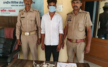 Hardoi News: घर में आभूषण चोरी की झूठी सूचना पुलिस को दी, पुलिस ने की कार्रवाई। 
