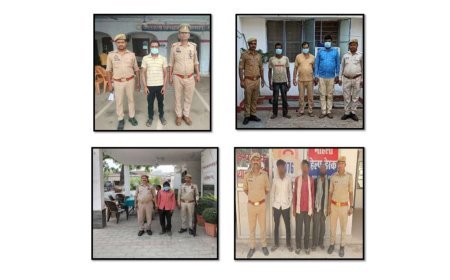 Hardoi News: हरदोई पुलिस ने 15 वारंटी अभियुक्तों की गिरफ्तार को गिरफ्तार किया