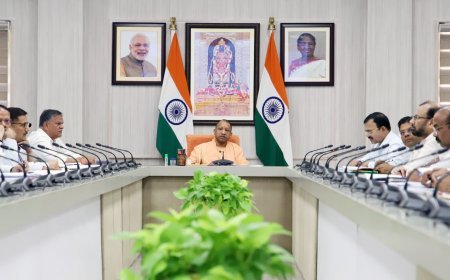 Lucknow News: गाय के गोबर से तैयार पेंट का सरकारी भवनों में भी हो उपयोग: CM