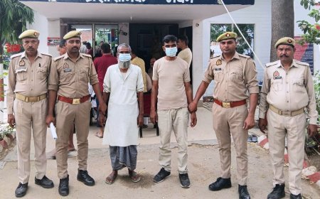 Hardoi News: पहले दीवार को गिराया, फिर गाली- गलौज व मारपीट की, ;पुलिस ने 2 को गिरफ्तार किया