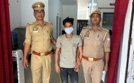 Hardoi News: लड़की को भगा ले जाने वाले अभियुक्त पर पुलिस ने की कार्रवाई