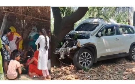 Hardoi News: दर्दनाक हादसा- तेज रफ्तार कार ने सड़क किनारे गुमटी में मारी टक्कर, बुजुर्ग दुकानदार की मौत, बाइक मैकेनिक गंभीर रूप से घायल