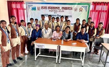 Lucknow News: उ0प्र0 राज्य संग्रहालय में चित्रकला प्रतियोगिता का आयोजन। 