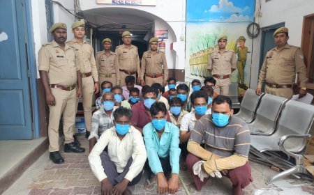 Deoband News: पुलिस ने अलग-अलग मामलों में 23 वारंटी किए गिरफ्तार