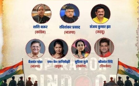 विशेष स्टोरी: एकजुट होकर करेंगे पाकिस्तान को बेनकाब, सात सर्वदलीय प्रतिनिधि मंडल प्रमुख साझेदार देशों में भेजने का निर्णय