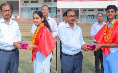 Hardoi News: निर्धारित लक्ष्य के साथ मेहनत करने वाले बच्चों को मिलती है सफलता- डॉ शेखर