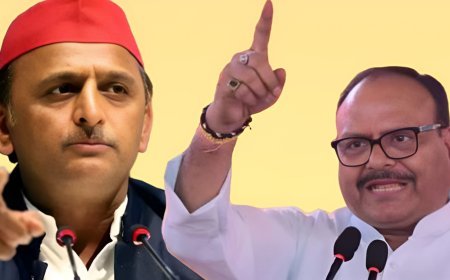 राजनीति: DNA विवाद ने मचाया सियासी तूफान: बृजेश पाठक (Brijesh Pathak) और अखिलेश यादव (Akhilesh Yadav) के बीच तीखी जुबानी जंग, नेताओं के बयानों ने बढ़ाया तनाव