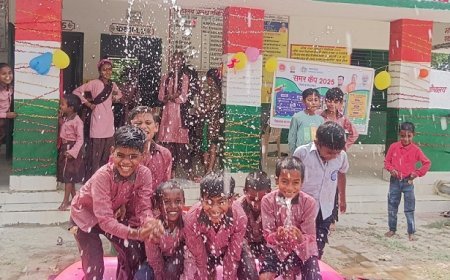 रायबरेली में परिषदीय विद्यालयों में समर कैंप की धूम, बच्चों ने बिखेरी खुशियों की बहार।