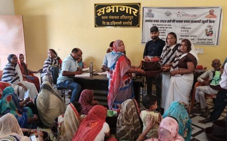 Hardoi News: ब्लॉक टड़ियावां के आयुष्मान आरोग्य मंदिर हरिहरपुर में आयोजित हुआ एमएमडीपी प्रशिक्षण कार्यक्रम। 