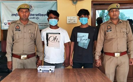 Hardoi News: सांडी में गाली-गलौज और मारपीट के दो आरोपी तमंचे के साथ गिरफ्तार, मुकदमा दर्ज