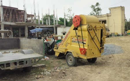 Hardoi News: हरपालपुर में अवैध खनन पर पुलिस-खनन विभाग की संयुक्त कार्रवाई, रीपर और ट्रैक्टर सीज, आरोपी फरार