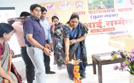 Siddharthnagar News: सिद्धार्थनगर में प्रथम काला नमक (बुद्धा राइस) GIC सम्मेलन, भगवान बुद्ध के प्रसाद को बढ़ावा देने की पहल