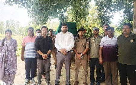 Sitapur News: आदमखोर बाघ के आतंक से मिली निजात-लहरपुर क्षेत्र में लौटी सामान्य स्थिति।