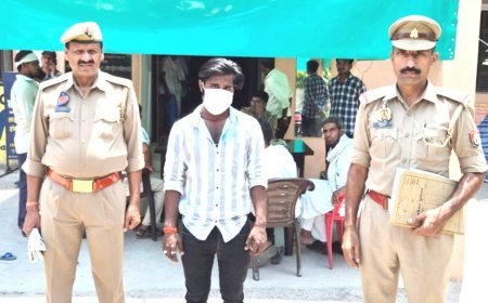 Hardoi News: हरदोई के संडीला में लड़की को बहला-फुसलाकर भगा ले जाने के मामले में अभियुक्त गिरफ्तार, पीड़िता सकुशल बरामद