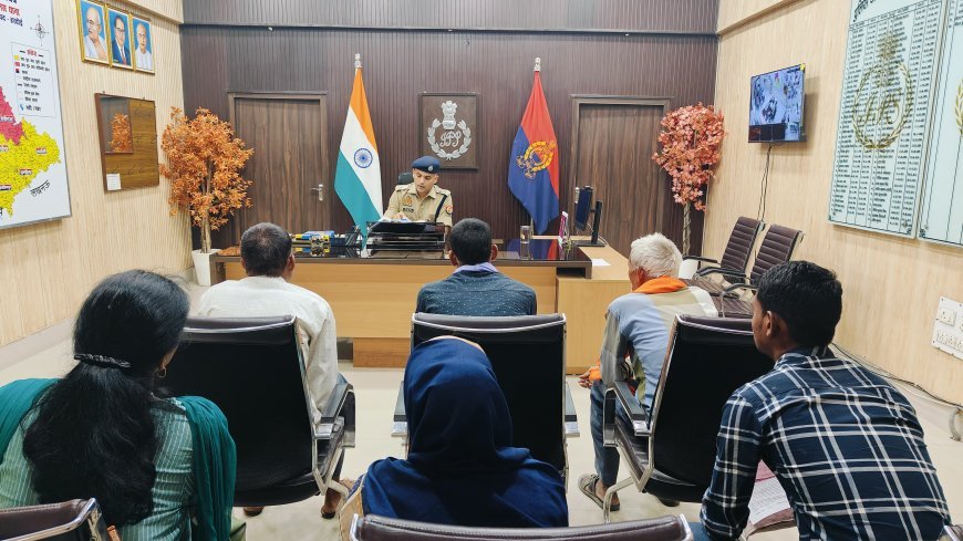 Hardoi News: SP ने जनसुनवाई में सुनीं 40 शिकायतें, प्रभावी कार्यवाही के दिए निर्देश