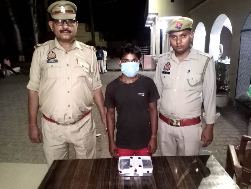 Hardoi News: अवैध तमंचे के साथ सांडी पुलिस ने गिरफ्तार किया