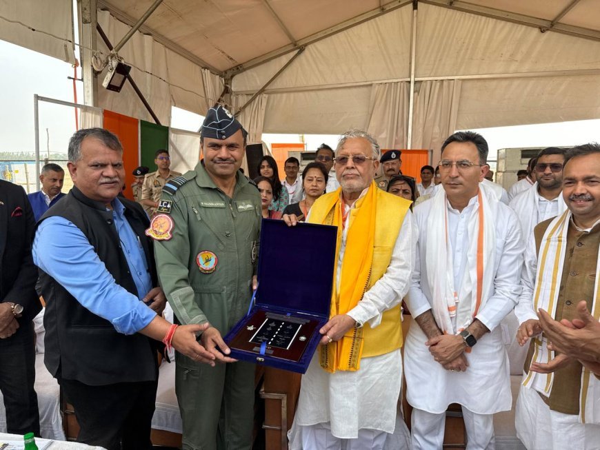 Shahjahanpur News: राफेल, सुखोई-30 और सुपर हरक्यूलिस लड़ाकू विमानों की गर्जना से गूंजा आसमान, Shahjahanpur