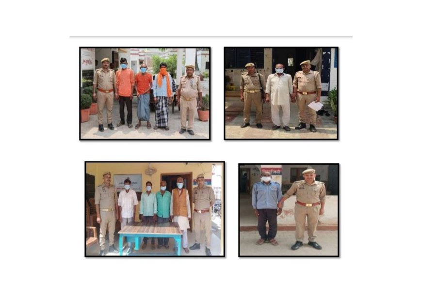 Hardoi News: जनपदीय पुलिस ने 26 वारंटी अभियुक्तों को किया गिरफ्तार, अपराध नियंत्रण में बड़ी कार्रवाई