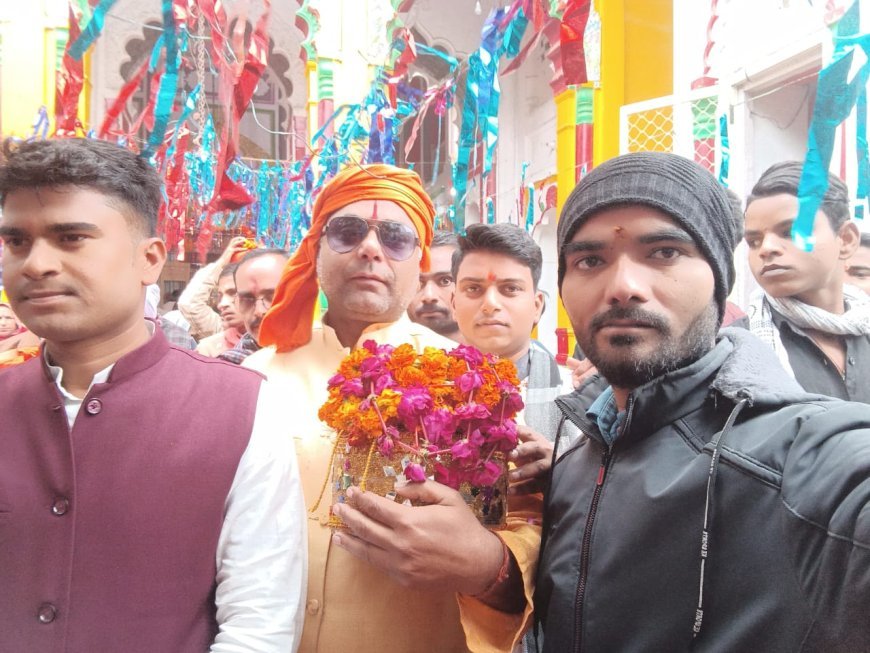 Hardoi News: स्वदेशी जागरण मंच के जिला सह संयोजक बने अशोक कुमार गुप्ता