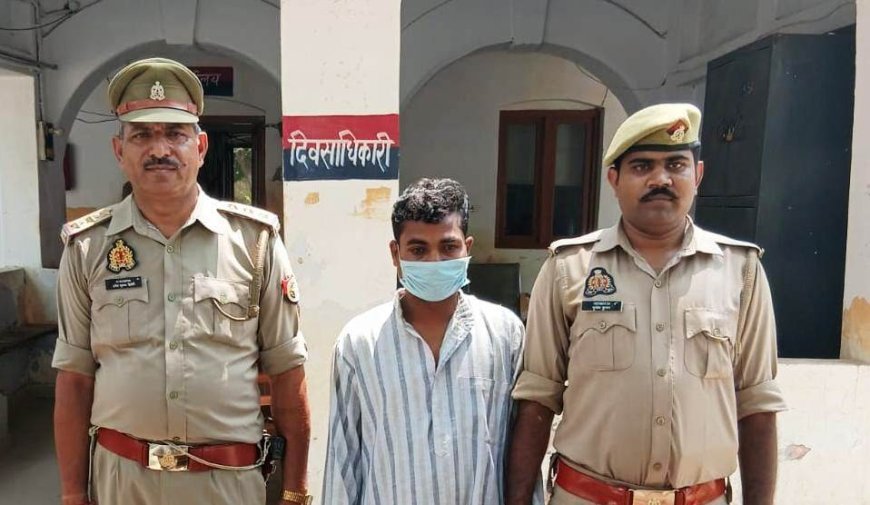 Hardoi News: अवैध तमंचे के साथ बवाल करने वाले अभियुक्त को पुलिस ने पकड़ा