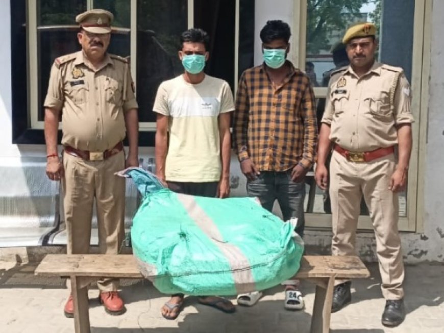 Hardoi News: विद्युत् उपकेन्द्र से 33 केवी तार काटने का आरोप, पुलिस ने दो को पकड़ा