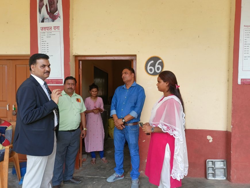 Hardoi News: वृद्धाश्रम अल्लीपुर का अपर जिला जज ने किया औचक निरीक्षण