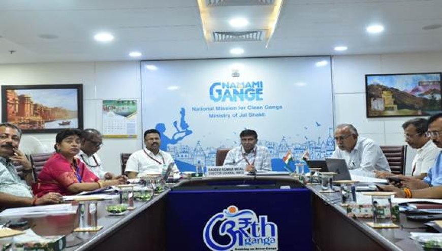 नमामि गंगे की बैठक में आगरा के लिए बड़ी सौगात- 126 करोड़ की सीवेज प्रबंधन परियोजना को मिली मंजूरी। 
