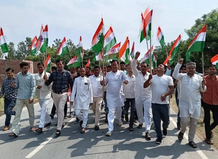 Hardoi News: हरदोई में ऑपरेशन सिंदूर की जीत का जश्न, शाहाबाद में तिरंगा यात्रा के साथ सेना को सलाम