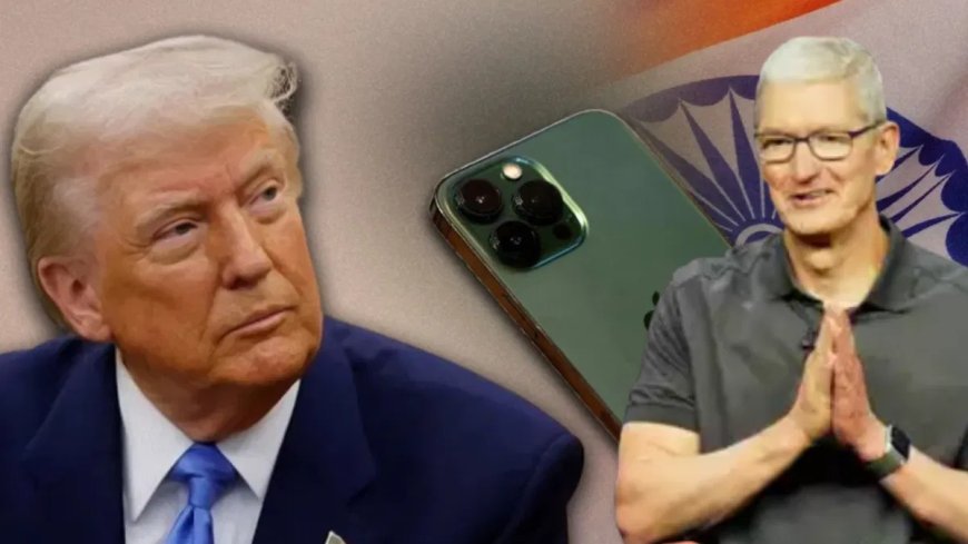 Trending: डोनाल्ड ट्रम्प की Apple को फिर चेतावनी, भारत में iPhone बनाना स्वीकार्य, लेकिन अमेरिका में बिक्री के लिए 25% टैरिफ का सामना करें