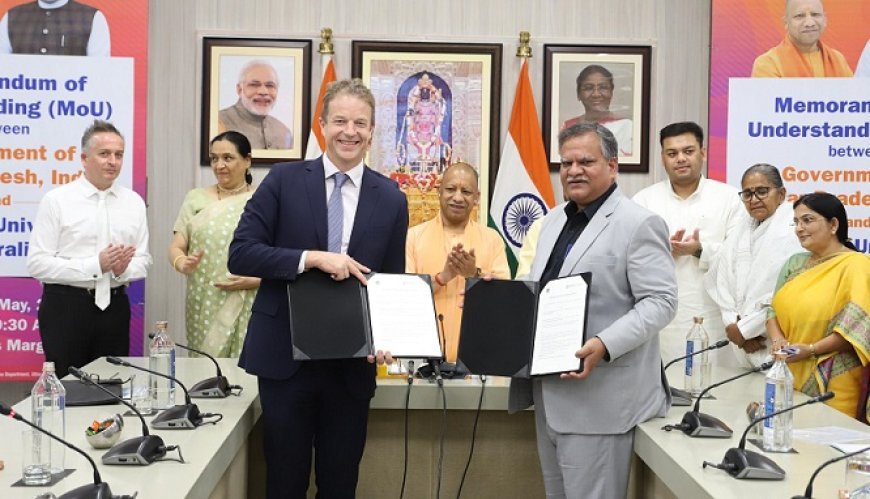 UP News: ऑस्ट्रेलिया की मोनाश यूनिवर्सिटी से एमओयू, शोध-अनुसंधान के लिए शिक्षकों-छात्रों को मिलेगा वैश्विक मंच। 