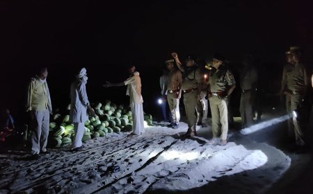 Hardoi News: पुलिस अधीक्षक ने गंगा दशहरा स्नान पर्व की तैयारियों का लिया जायजा, राजघाट का किया निरीक्षण