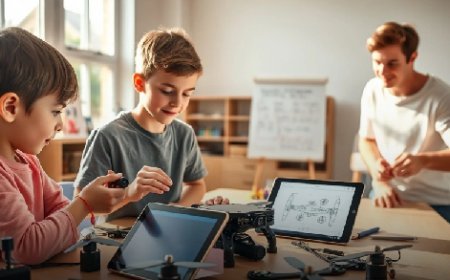 Lucknow News: डिजाइन से ड्रोन तक, ड्रीम लैब्स बनेंगी स्कूली शिक्षा की नई पहचान। 