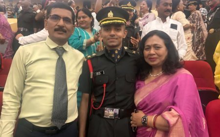 Rae Bareli News : रायबरेली के अविजित सिंह बने भारतीय सेना में अधिकारी, IMA देहरादून में पूर्ण किया प्रशिक्षण