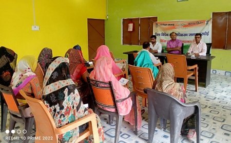 Hardoi News: कार्यस्थल पर महिलाओं का यौन उत्पीड़न अधिनियम विषय पर विधिक जागरूकता शिविर का आयोजन। 