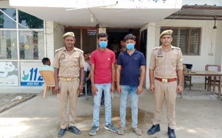 Hardoi News : हरदोई में मारपीट और गाली-गलौज के मामले में त्वरित पुलिस कार्रवाई: दो अभियुक्त गिरफ्तार