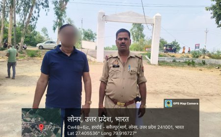 Hardoi News: लोनार पुलिस ने जनसुनवाई के बाद पानी निकासी की समस्या का त्वरित समाधान किया