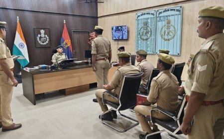 Hardoi News: पुलिस अधीक्षक नीरज कुमार जादौन ने की पश्चिमी जोन के बीट आरक्षियों की समीक्षा, दिए महत्वपूर्ण निर्देश