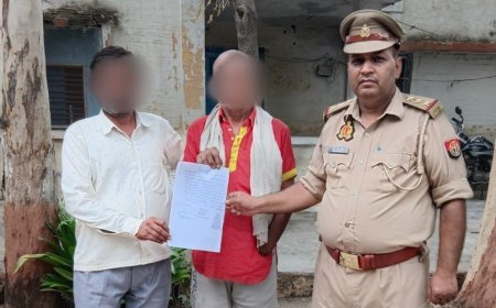 Hardoi News: हरदोई में खेत जोतने के विवाद का सौहार्दपूर्ण निस्तारण, पुलिस अधीक्षक की पहल से पीड़ित को मिलेगा भुगतान